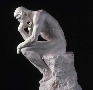 Auguste Rodin, «O Σκεπτόμενος», 1902, Μουσείο Ροντέν, Παρίσι.